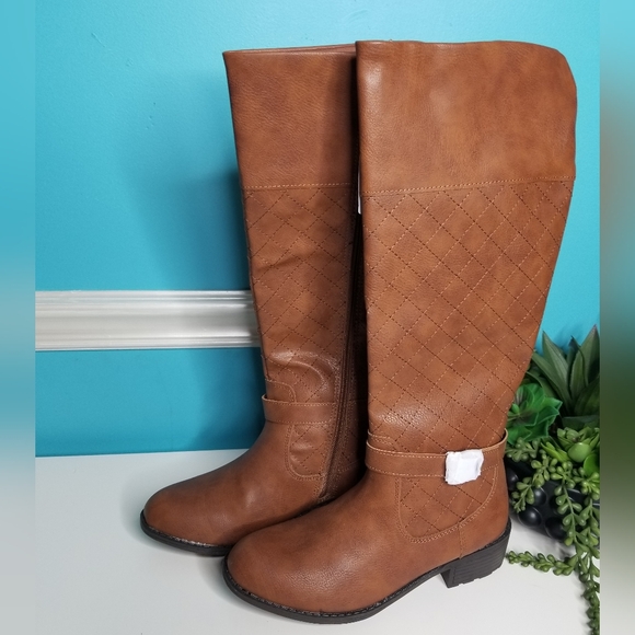 St. John's Bay Cognac Riding Boots - Picture 5 of 12